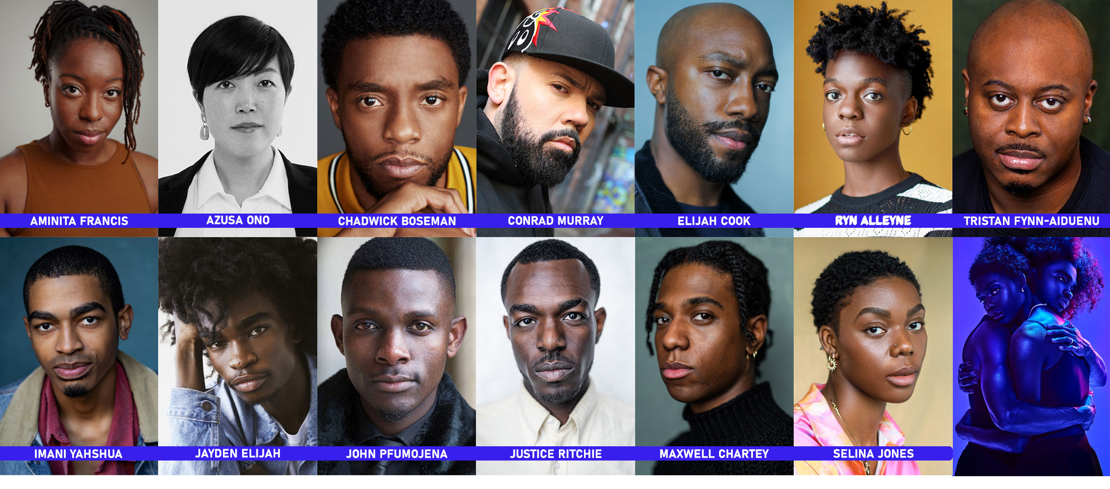 Cast announced for Deep Azure at Shakespeare's Globe 1 Cast announced for Deep Azure at Shakespeare's Globe - Headshots