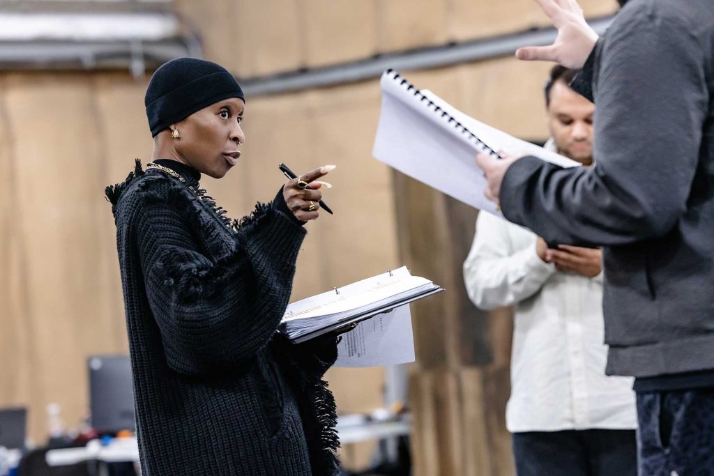 First Look - Cynthia Erivo in Bram Stoker's Dracula 3 Dracula Rehearsal Photos Credit Danny Kaan