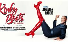 JOHANNES RADEBE TO MAKE WEST END MUSICAL DEBUT IN KINKY BOOTS AT LONDON COLISEUM Kinky Boots the Muscial