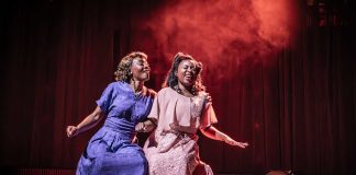 Marie and Rosetta transfers to @sohoplace Feb 2026 (l-r) Beverley Knight and Ntombizodwa Ndlovu in the original production of Marie and Rosetta (c) Marc Brenner