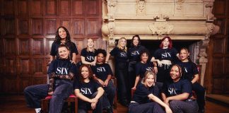 SIX THE MUSICAL NEW QUEENS ASCEND THE THRONE! AS SIX CONTINUES TO REIGN SUPREME AT THE VAUDEVILLE SMASH-HIT WEST END SHOW NOW BOOKING UNTIL JANUARY 2027 Newly announced West End cast of SIX the Musical, photographed in the Great Hall at The Charterhouse, one of London's historic estates. Photographed by Charlie Flint
