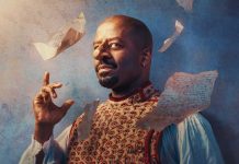 The Royal Shakespeare Company’s critically acclaimed production of Cyrano de Bergerac will transfer to the Noël Coward Theatre from 13 June – 5 September Adrian Lester as Cyrano de Bergerac. (Photo by Matt Crockett for FEAST)