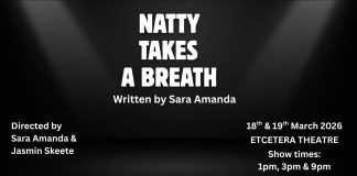 Natty Takes a Breath by Sara Amanda 18/19 Mar 2026 Natty Takes A Breath by Sara Amanda
