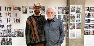 Bill Mayblin, husband of acclaimed novelist Andrea Levy, spends a day in rehearsals with the cast of an exhilarating new production of Small Island Small Island Director Matthew Xia and Bill Mayblin (Andrea Levy's husband)