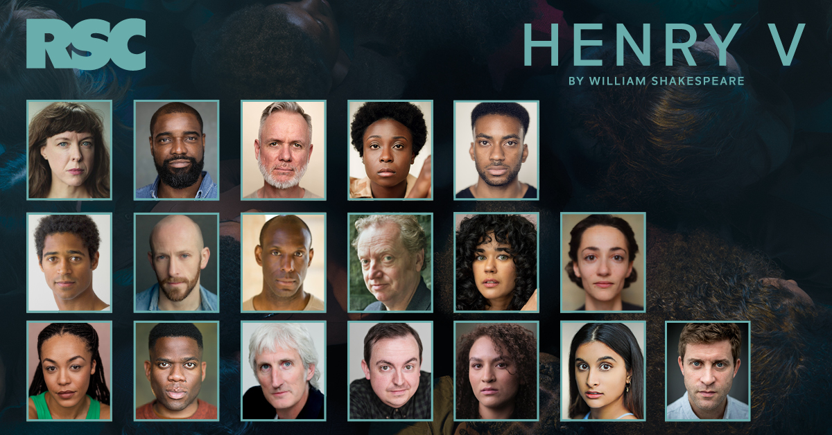 Henry V Cast Announcement Digital Assets