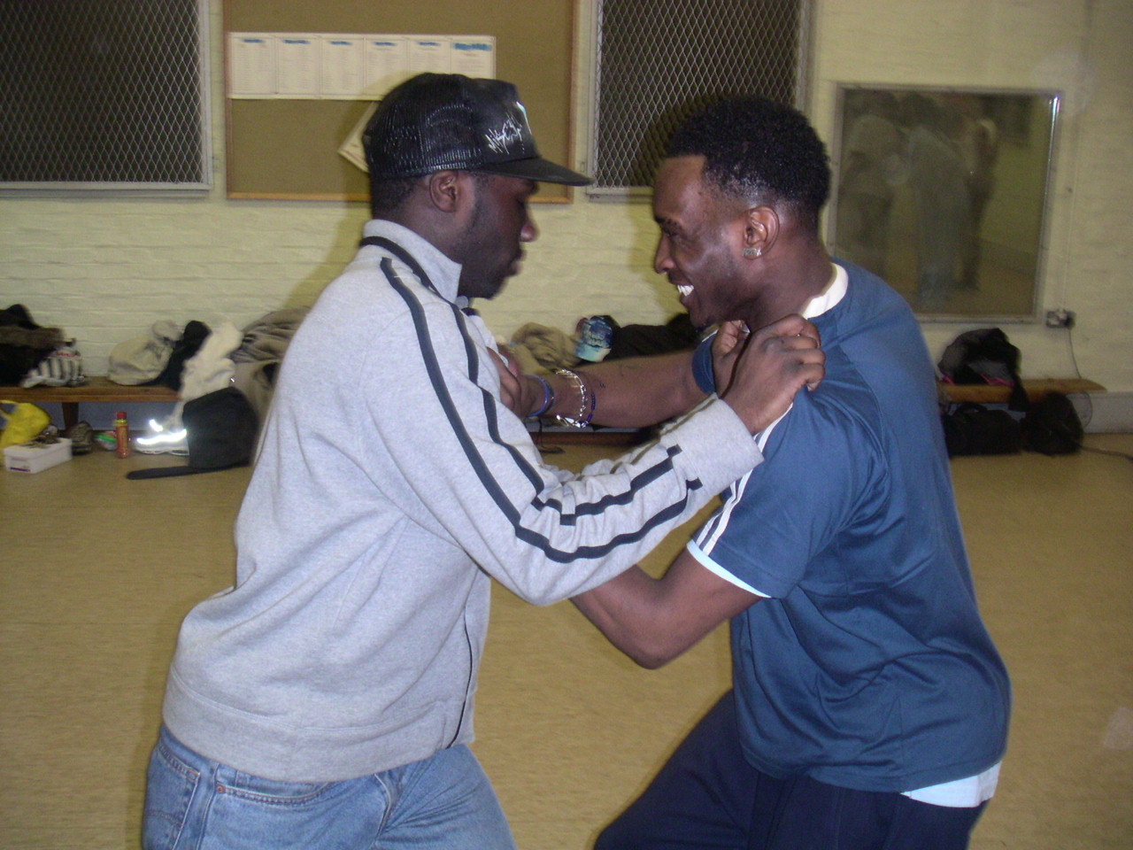 Co-founders l Michael Asante and r Kenrick Sandy in 2001 Credit Boy Blue