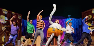 Dog Man the Musical 16 Jul – 28 Oct 2026 Dog Man The Musical (Image is a registered trademark of Dav Pilkey)
