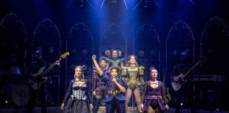 Six the Musical Gala Night – review The Company of 'Six the Musical' (c) Pamela Raith