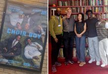 Choir Boy – exclusive behind-the-scenes media event Afridiziak contributor Rosalyn Wright at the Choir Boy media event with some of the cast Choir Boy - Stratford East (c) Rosalyn Springer