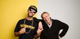 60th Brighton Festival 1-25 May 2026 Michael Rosen and MC Grammar (c. Jenny Smith)