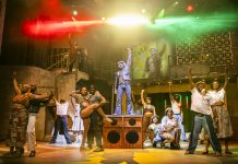 The Harder They Come – review The Company of The Harder They Come at Stratford East 2026. Photography by Pamela Raith.