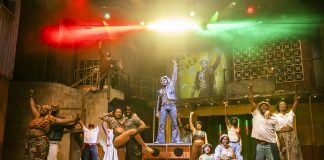 The Harder They Come – review The Company of The Harder They Come at Stratford East 2026. Photography by Pamela Raith.