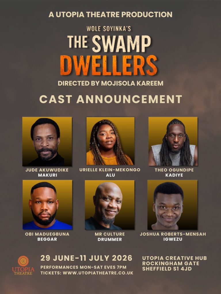 Soyinka's forgotten play The Swamp Dwellers receives Sheffield revival after over half a century 2 the swamp dwellers CAST