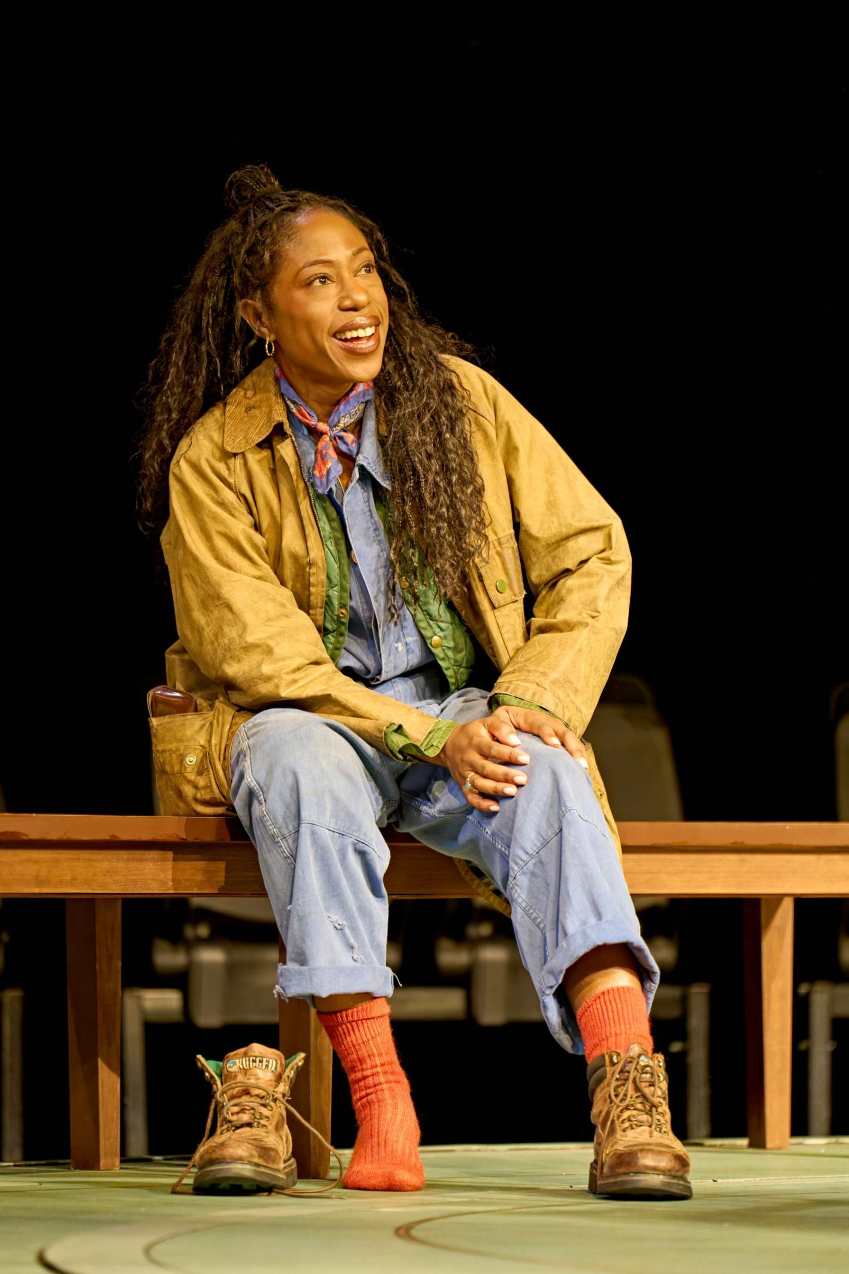 Arcadia by Tom Stoppard - review 1 Arcadia. Nikki Amuka-Bird (Hannah Jarvis). Credit - Manuel Harlan.
