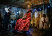 The Swamp Dwellers – review By Wole Soyinka Utopia Theatre's The Swamp Dwellers by Wole Soyinka (c) Anthony Robling