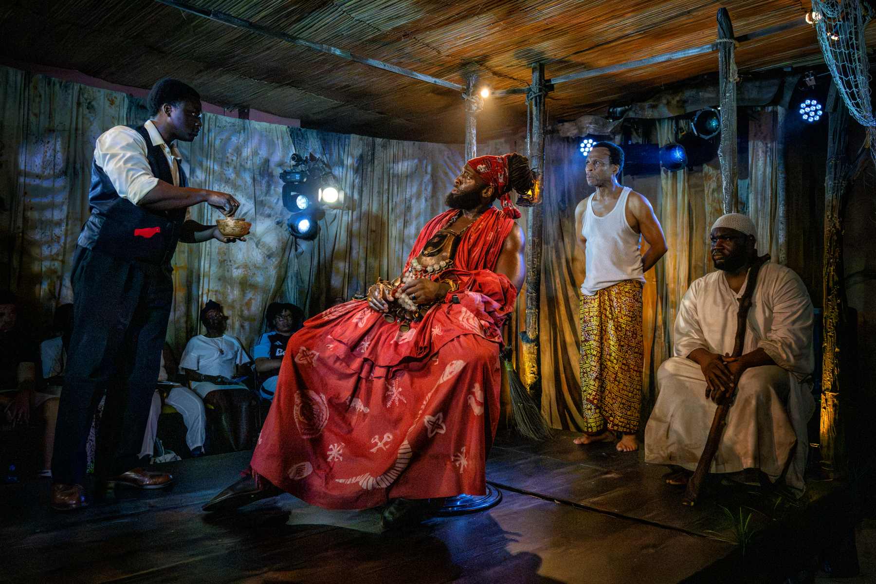 The Swamp Dwellers – review <br /> By Wole Soyinka 1 Utopia Theatre's The Swamp Dwellers by Wole Soyinka (c) Anthony Robling