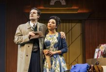 The Comedy About Spies – review SPIES - Photo By Mark Senior Cast Henry Shields Adele James