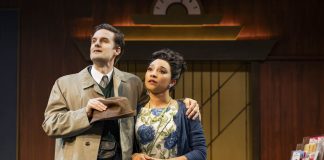 The Comedy About Spies – review SPIES - Photo By Mark Senior Cast Henry Shields Adele James