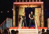 Grease the Immersive Movie Musical – review Stephanie Costi (L) (Sandy) and Giorgios Michaelides (R) (Danny) - credit Matt Crockett