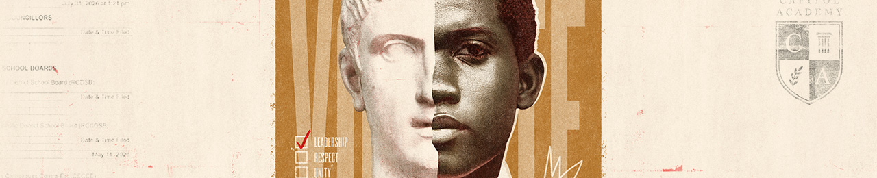 Julius Caesar Remixed <br />Presented by Intermission Youth<p> 11 Nov - 5 Dec 2026 </p> 1 Julius Caesar Remixed