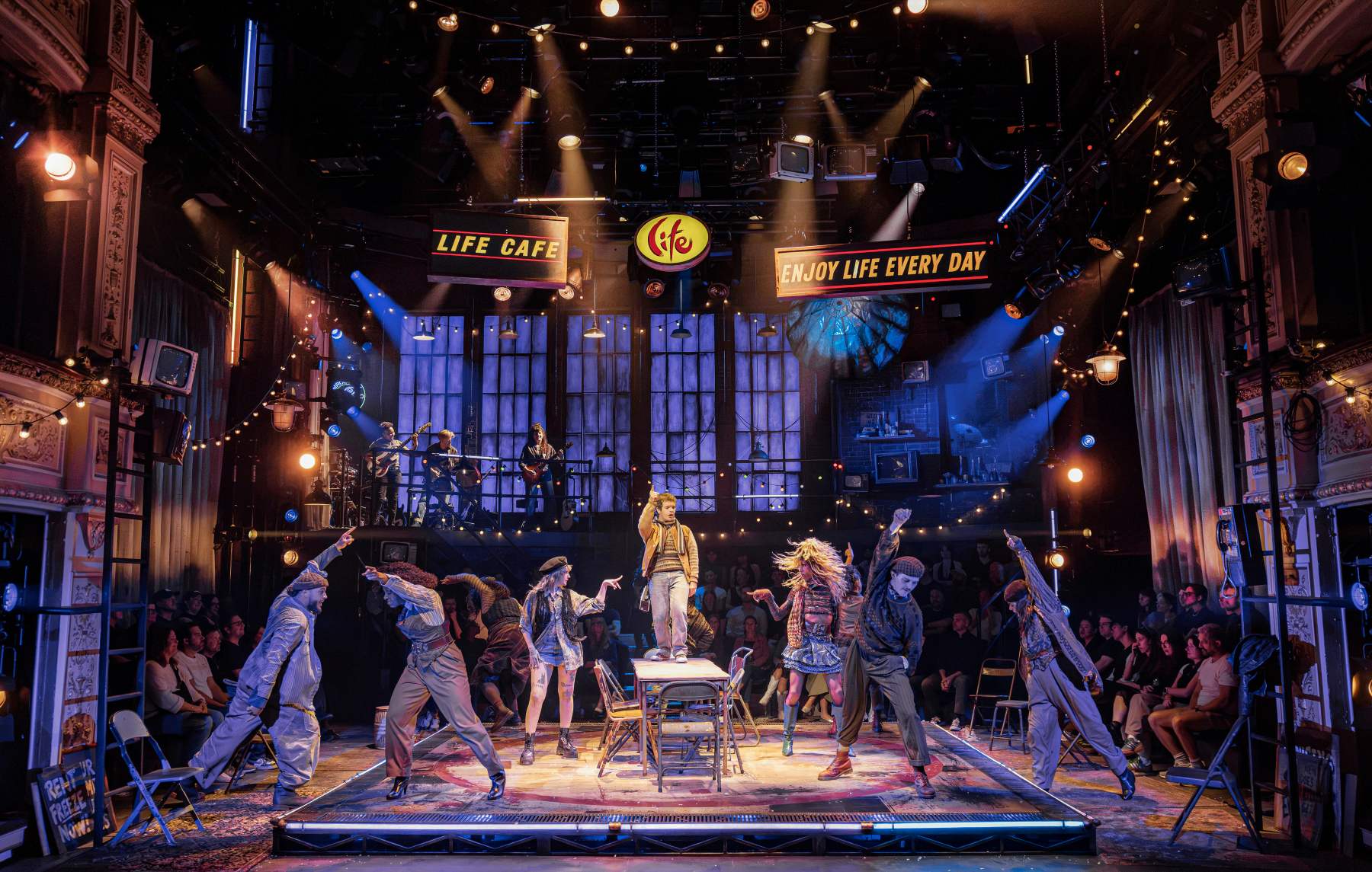 RENT. Gaten Matarazzo (Mark) and Company. Credit Pamela Raith