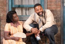 Fences by August Wilson – review Tyler Fayose - Madeline Appiah as Rose Maxson, Ray Fearon as Troy Maxson in Head