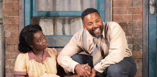 Fences by August Wilson – review Tyler Fayose - Madeline Appiah as Rose Maxson, Ray Fearon as Troy Maxson in Head