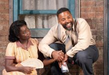Fences by August Wilson – review Tyler Fayose - Madeline Appiah as Rose Maxson, Ray Fearon as Troy Maxson in Head